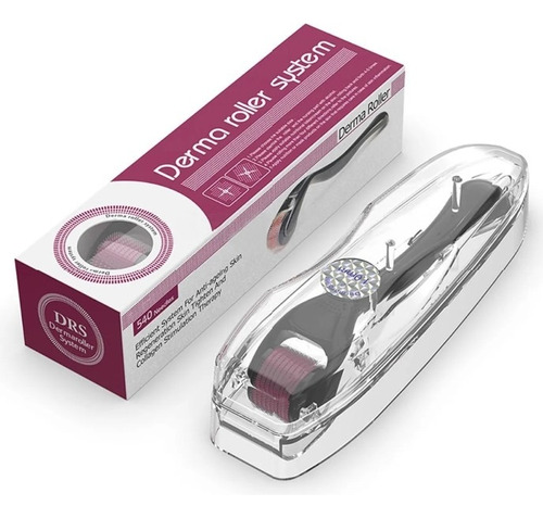 Derma Roller  0.05mm/1.0mm Cresci. Capilar Barba Cabelo Calv