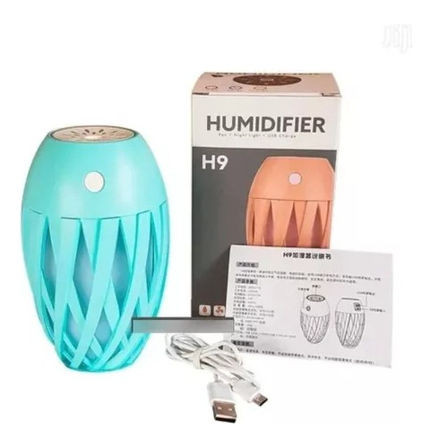 Humidificador  Difusor Aroma Ambientador Decoración H9