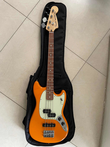 Baixo Fender Mustang Bass Pj Capri Orange