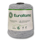 Barbante Euroroma 610m Fio 6 Eurofios Diversas Cores Crochê