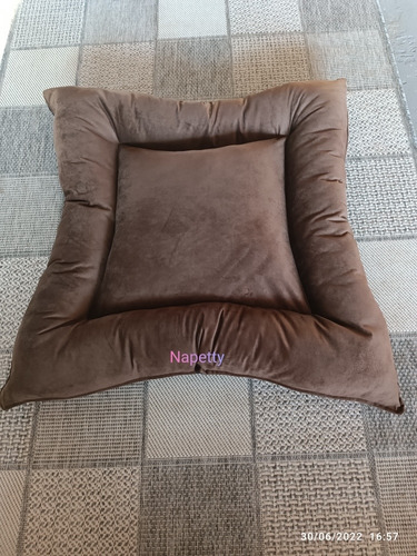 Puff Cojingigante Pera Sillón Cojín Xxxl Niños Soft Marron