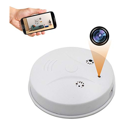 Camakt Wifi Cámara Espía Oculta Hd 1080p Detector De Humo Cá