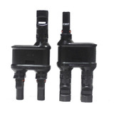 Conector Mc4 X2 Paneles Solares Par Fichas Macho Hembra Ip65