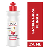 Crema Para Peinar Elvive Reparación Total 5 Sin Sal - 250ml