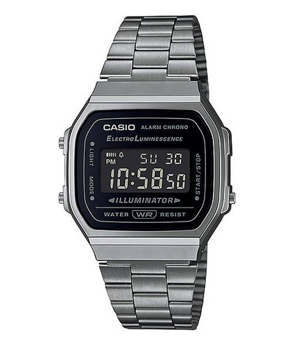 Reloj Casio Digital Vintage  A168wgg Megatime Garantia 