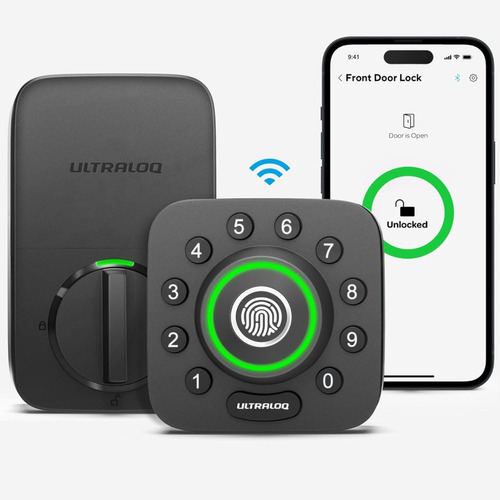 Cerradura Inteligente Ultraloq U-bolt Pro Wifi 6 En 1 Con Asa