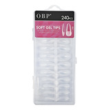 Tips Soft Gel Uñas Postizas Diferentes Modelos 240pzs Obp