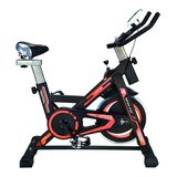 Bicicleta Fija Svelfik Spin Fit Para Spinning Color Negro Y Rojo