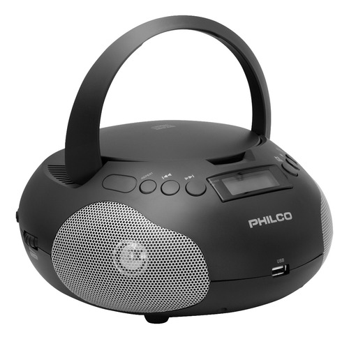 Radio Boombox Stereo Sound Bluetooth/cd/mp3 Philco Pjb1007b