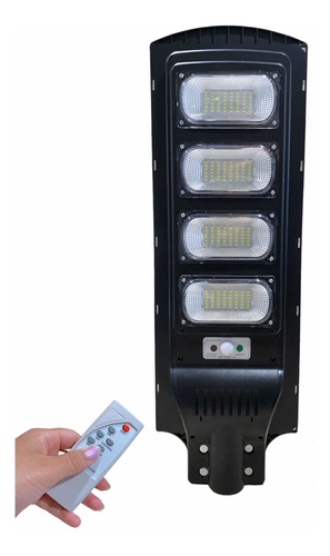 Lámpara Led Solar A/p 120w Control Y Sensor