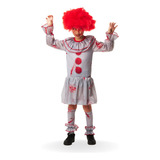 Fantasia Palhaço Terror Coisa Twisty Halloween Infantil 