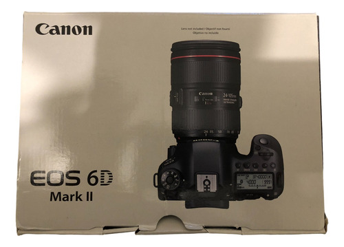  Canon Eos Kit 6d Mark Ii 24-105mm F/4l Is Ii Usm Dslr