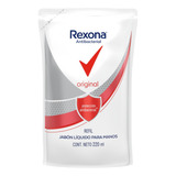 Jabón Líquido Rexona Antibacterial Original Repuesto 220 ml