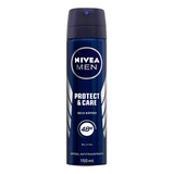 Desodorante Sin Alcohol Nivea Men Protect & Care Spray 150ml