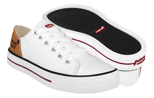 Tenis Dama Levi´s 402670010 Textil Blanco