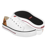 Tenis Dama Levi´s 402670010 Textil Blanco