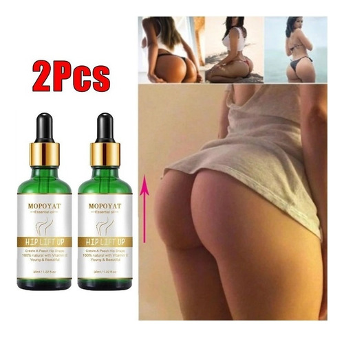 Hip Up Firming Lift Cresce Bumbum Rápido, 2 Unidades