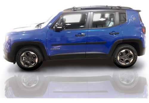 Baguetas Laterales Jeep Renegade 2016/2020 Negra Silvaflex