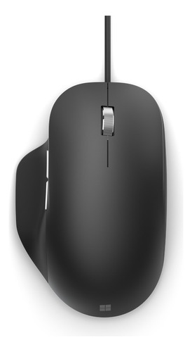 Mouse Microsoft Ergonómico Óptico 2400 Dpi Negro
