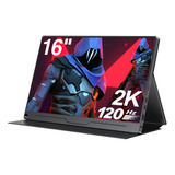 Uperfect 120hz Monitor Portátil 16  2560*1600 2.5k Ips Jogos