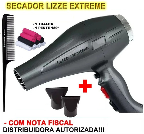 Novo Super Lançamento Secador Lizze Extreme 2400w + 2brindes