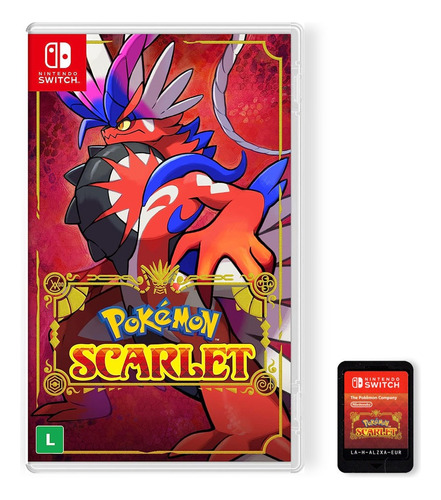 Jogo Nintendo Switch Pokémon Scarlet Mídia Física