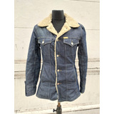 Campera De Jean Con Corderito