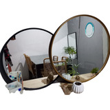 Espejo Circular Decorativo 80cm Pvc Varios Colores, Envios 