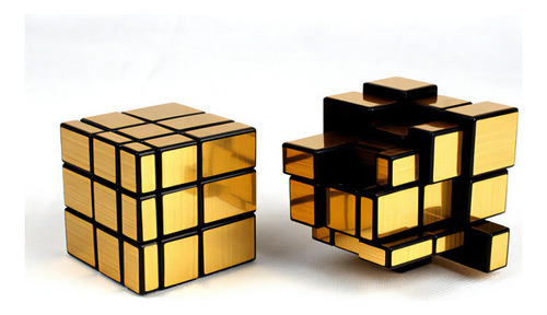 Bloques De Espejo Mirror Cube Mirror Qiyi Gold 3x3