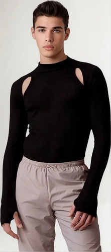 Playera Sexy Hombre Top Moda Casual