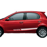 Toyota Etios, Calco Ploteo Modelo Slash