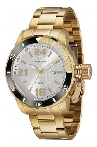 Relógio Mondaine Masculino Street Dourado 99514gpmvde1