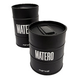 Set Matero Kit Yerbera Azucarera Moderno Latas Barril