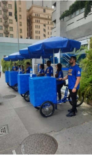 Bike Triciclo Personalizada É Ideal Para Ações Promocionais 