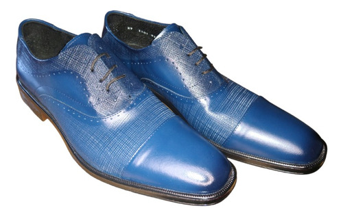 Elegante Zapato De Vestir 100% Piel Caballero Formal Casual 