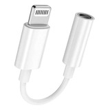 Adaptador Auriculares Para iPhone iPad Audio Jack Aux 3.5 Mm