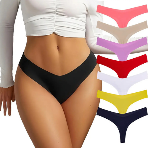 Tanga Sin Costuras De Mujer Sexy Bragas De 7 Piez | Meses sin interés
