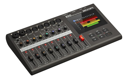 Zoom R20 Multi Track Tabletop Recorder, Con Pantalla Táctil,