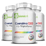 Kit 3x Coenzima Q10 100mg Com L-triptofano 60caps Bionutri