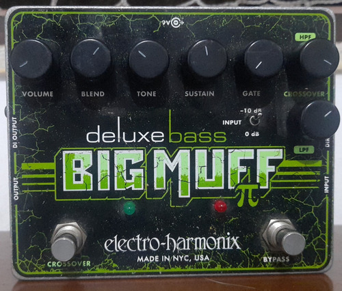 Big Muff Deluxe Pi + D.i. + Controle De Frequência 