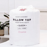 Pillow Top Protetor De Colchão Cama King Size 100% Algodão