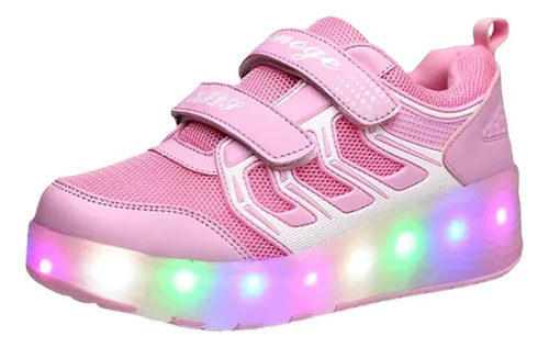 Patins Led Com 2 Rodas Removíveis Para Adolescentes/meninas/