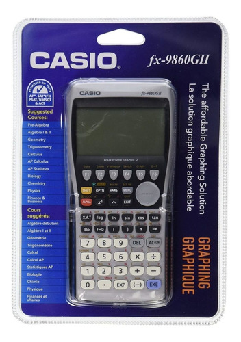 Calculadora Graficadora Casio Fx 9860 Gii Científica 9860gii