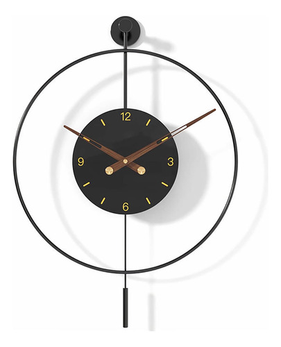 Shisedeco Reloj De Pared Clasico De Pendulo Grande, Decorati