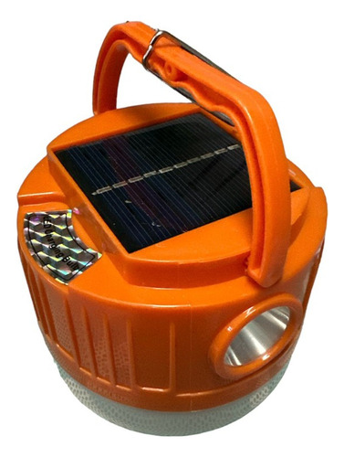 Farol Linterna Led Solar Para Camping Recargable Usb Calidad