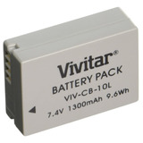 Vivitar Nb-10l Ultra Alta Capacidad 1300 mah Li-ion Bateri