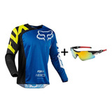 Ropa De Ciclismo De Manga Larga + Gafas De Sol Para Exterior