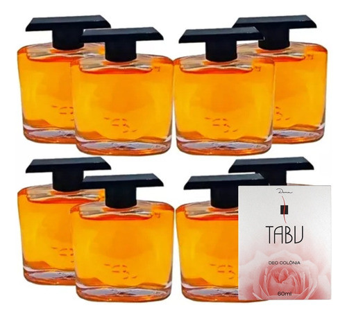 Tabu Colonia Perfume Tradicional 60ml 08 Unidades