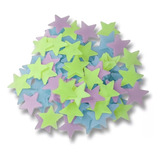 Paquete 1.000 Estrellas Fluorescentes Fosforecentes Sticker