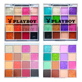 6 Paleta De Sombras Full Eye Hb102391 - Kit Playboy Ataca Sj